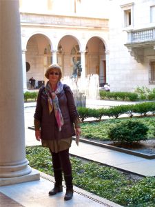 Courtyard of Boston Library