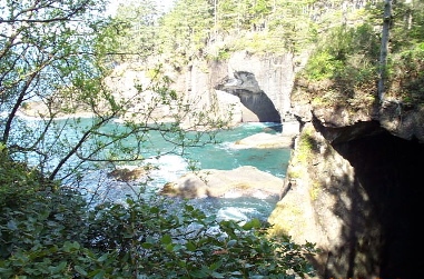 Cape Flattery caverns